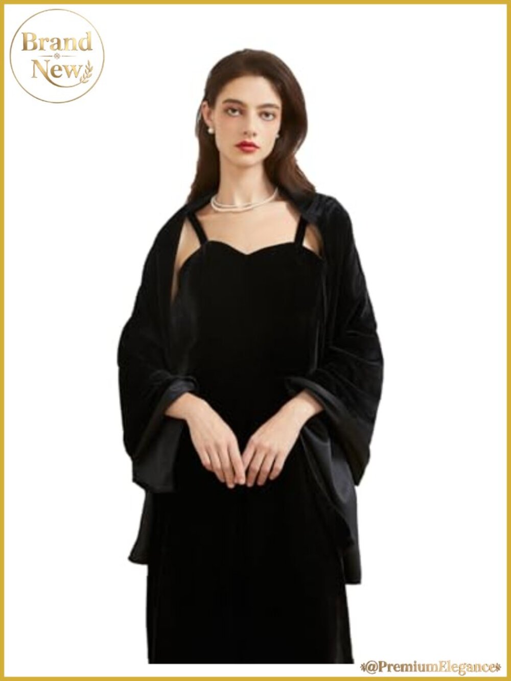 Women Velvet Shawl Wrap Scarf for Wedding Evening Bridesmaid Formal